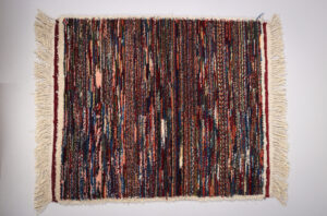 The Noise of Silence - Fatima Khademi (2021). Hand-woven carpet.